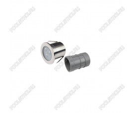 Прожектор светодиодный AquaViva HJ-RC-SS75, 3led 3W RGB (AISI-316) + закладная