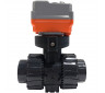 Кран шаровый Aquaviva с электроприводом PTFE/EPDM On-off type d63 AC24V